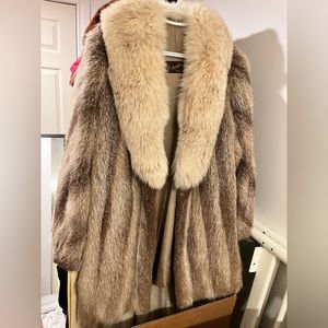 Real fur coat—Nutria